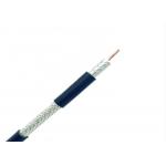 RG-11 Coaxial Cable 750hm Solid Bare Copper Conductor 1.63CCS+7.2FPE+AL FOIL+96S+10.3PVC  (24KG Per Roll) for sale