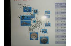 China JUKI SMT Feeder E Ring New Compatible Metal Part No RE0200000K0 supplier