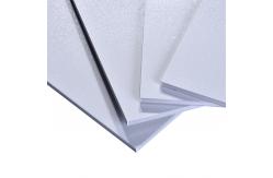 China PE/PVDF Coated 3mm Silver Metallic Composite Panel with Mirror Surface supplier