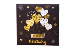 China Foldable Pop Up Greeting Card With Blank Message Space Recyclable And Customizable Design supplier