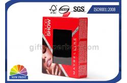 China Custom Printed Paper Boxes Slide Open Box With Window supplier