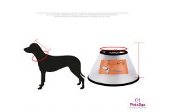China 4XL Adjustable 1kg Pet Recovery Collar For Adult Cats And Small Dogs supplier