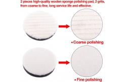 China 38pcs 3In Car Polishing Pad Kit 7.5cm Polisher Attachment For Drill supplier