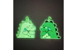 China Customized Glow In The Dark Logo Waterproof Luminous Heat Transfer supplier