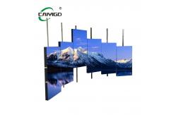 China CAIYI Custom Moving LED Screen Gold Plated HD Advertising Screen supplier