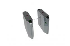 China Electric Security Flap Barrier Gate Turnstile Entrance Gates With CE Certification supplier