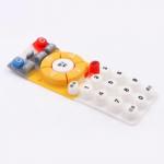 Silkscreen Printing Conductive Custom Silicone Rubber Keypads for sale