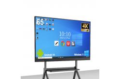 China 65 Inch Wall Mounted School For Online Teaching  Interactive White Boards supplier