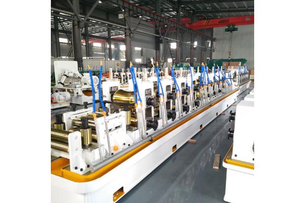 Steel Tube Iron Pipe Making Machine Stainless Steel Customized
