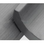 OEM Ferrite Permanent Magnet Cup Shape Y25 Y10T 430 MT Br for sale
