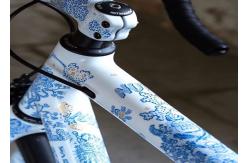 China Popular Road Bike Frame Decals , Vivid Patterns Specialized Bike Stickers supplier