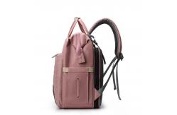China 600D Travel Mommy Backpack Nursing Diaper Bag Foldable Crib supplier