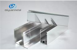 China Dip Anodizing 5u Extruded Aluminum Profiles For Curtain Wall supplier