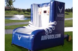 China Children Inflatable Amusement Park With Basketball Shooter Games For Match supplier