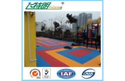 China Anti Fatigue Exercise Indoor Interlocking Sports Flooring No Toxic supplier