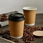 Hot Insulated Biodegradable 30oz Recyclable Disposable Paper Cups for sale