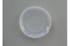 China 209 # convex transparent PE plastic can lids dull polish / glossy surface supplier