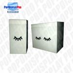 Silk Screen Black Printed Merchandising Shelf Promote Eye Lash Extension