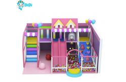 China Customizable Macaron Themed Kids Amusement Park With CAD Drawing supplier