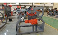 China Easy Operate Open Flame Swing Machine Plastic Water Tank Rock Roll Machine supplier