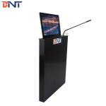 Meeting Table Motorized Computer Monitor Device 18.5 Inch Screen And Motorized MIC for sale