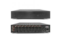 China 8 Source 8 Zone Bridgeable Distributed Audio Matrix Amplifier Bridged Integrated Stereo Amplifier supplier