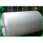 One / Two Side Coated Glossy Art Paper Jumbo Roll For Making Stick Paper for sale