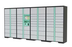 China Wireless Monitoring Delivery Parcel Collection Lockers with Secured Electronic Locker System supplier