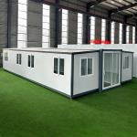 Wind Proof Expandable Container House Earthquake Resistance 40ft Container Home