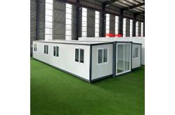 China Wind Proof Expandable Container House Earthquake Resistance 40ft Container Home supplier