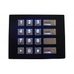Dot Matrix IP67 Dynamic Vandal Proof Backlit Keypad For Bank Kiosk for sale