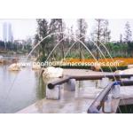 6000 L/H 20mm Laminar Fountain Nozzle With 9W LED RGB Lamp for sale