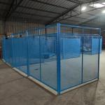 Square Tube Heavy Iron Enlarged And Thickened Large Dog Kennel For Medium And Large Dog for sale