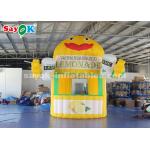 Inflatable Work Tent Large Inflatable Air Tent Lemonade Booth  With Hands And Air Blower For Amusement Park for sale