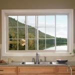 Toughened Glass Pvc Double Glazed Windows Reinforced With Lined Steel for sale