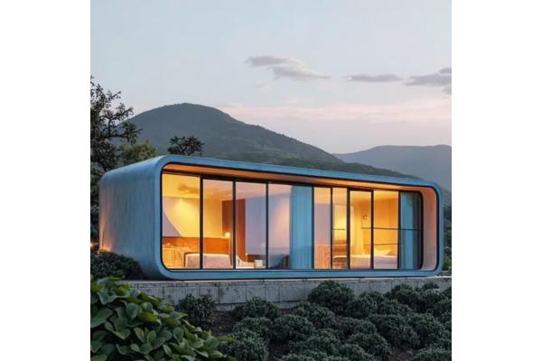 Sliding Foldable Apple Cabin 6m x 3.3m x 3m Aluminum Alloy
