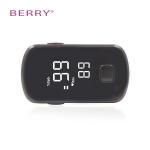 Black Fingertip Pulse Oximeter Vertical Screen Removable Battery for sale