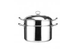 China Fancy design 12pcs stainless steel cookware set with metal lid supplier