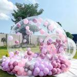 Commercial Giant Transparent Camping Inflatable Bubble Tent Outdoor Bubble Dome for sale
