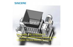 China Automatic Plastic Shredder Crusher Mixer Pulverizer Recycled Machine supplier