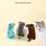 Cat Toys Cute Funny Soft Plush Doll Chewing With Catnip