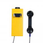 SS GSM Vandal Resistant Telephone Steel Body Spiral Cord for sale