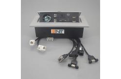 China Table Top Electrical Outlet Socket For Kitchen And Office Power Socket supplier