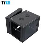 Lockable 12U Floor Standing Data Cabinet For Servers / Network Devices