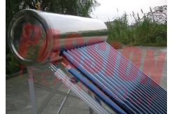 China Simple Structure Heat Pipe Solar Water Heater With Copper Heat Tube 6 Bar supplier