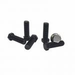 Factory Wholesale Environmental Protection Color Zinc Hexagon Bolt Electrophoresis Black Hexagon Full Tooth Screw. for sale