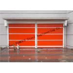 Automatic Steel Industrial Garage Doors Lifting Up Roller Shutter Door PVC Surface for sale