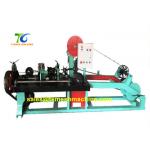 Double 3.0kw Barbed Wire Fencing Machine Positive Negative Twist 3 Phase for sale