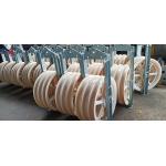 30KG - 150KG 660 Series Large Diameter Rope Pulley Stringing Block Mc Nylon Sheave