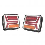 Rechargeable Wireless Trailer Lights 4.2V Magnetic Tail Light Kit IP67